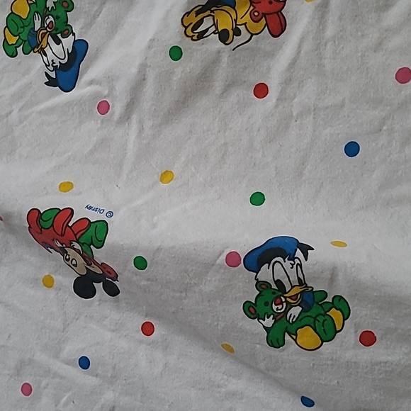 Vintage Disney Babies Fitted Crib Sheet - Picture 4 of 7
